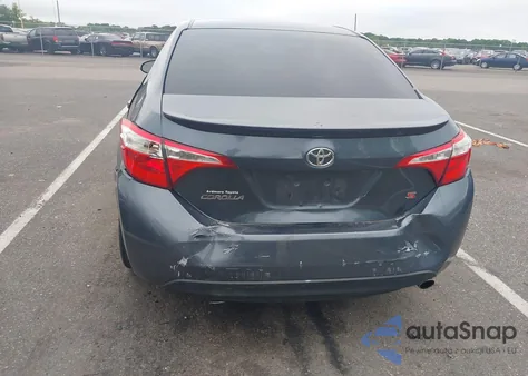 2015 Toyota Corolla S Plus from USA, damaged, VIN 2T1BURHE7FC476245